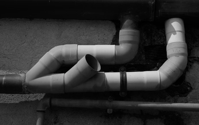 PVC drainage pipework reviewed for project scope